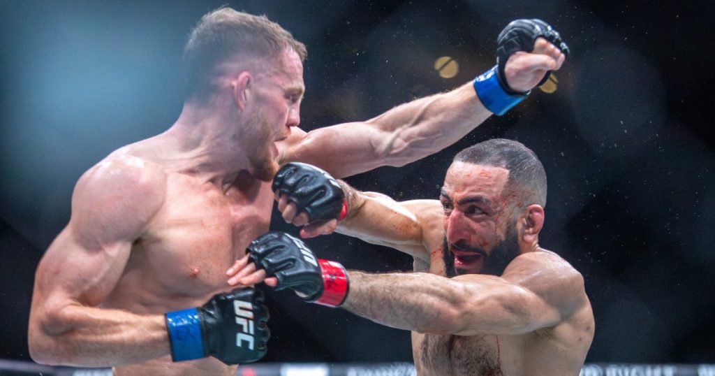 UFC 315: Della Maddalena sconfigge Muhammad nella lotta del titolo welter.