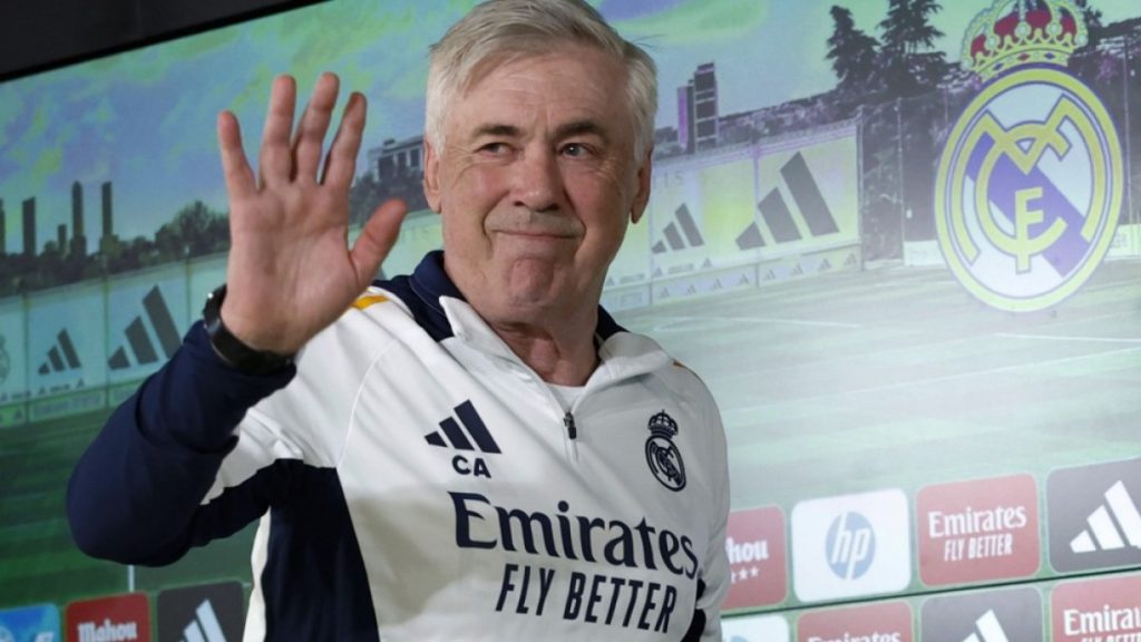 L'allenatore del Real Madrid Ancelotti augura fortuna al suo successore Alonso
