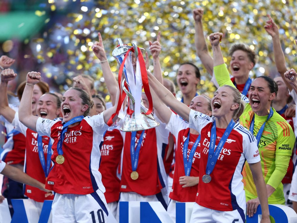 Arsenal storditore Barcellona per vincere la Women's Champions League
