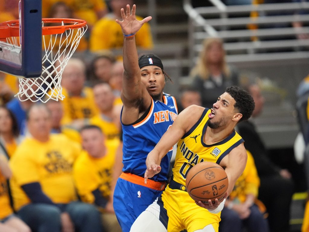 Haliburton, Pacers sconfigge Knicks nel Game 4 di NBA East Finals