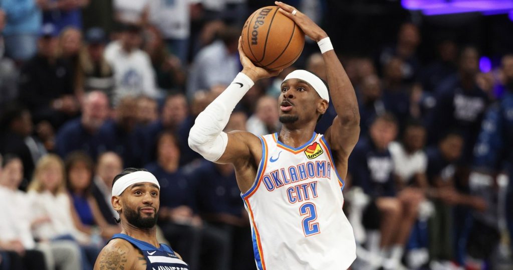 Thunder-Timberwolves: SGA segna 40 come OKC Win Game 4 in NBA West Finals