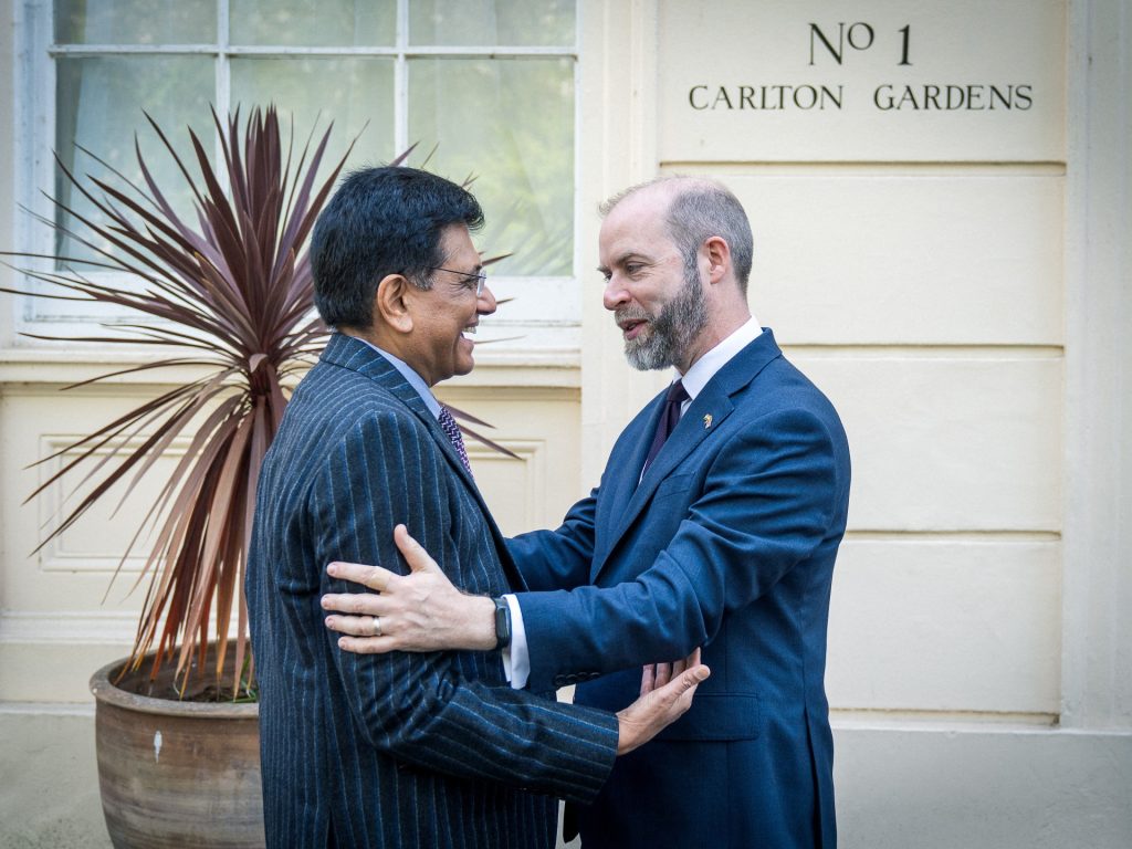 India, Regno Unito è d'accordo "storico" tra cui tagli tariffarie