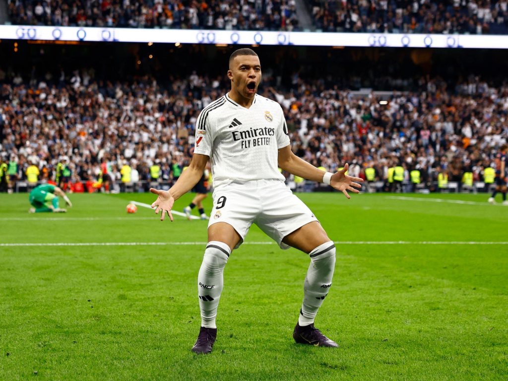 Real Madrid-Celta Vigo: Mbappe Brace mantiene vive il titolo di Laliga