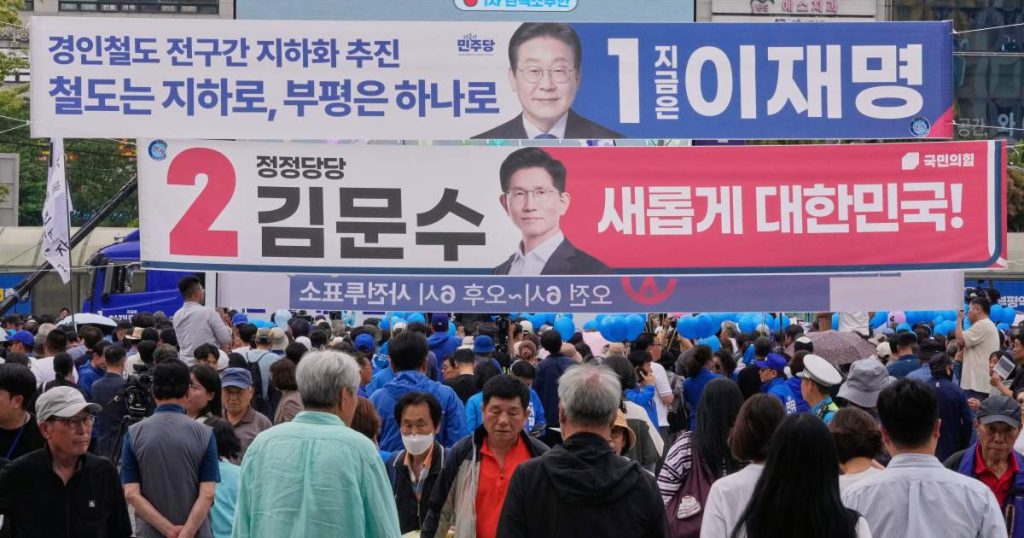 Le elezioni presidenziali della Corea del Sud mirano a ripristinare le credenziali democratiche