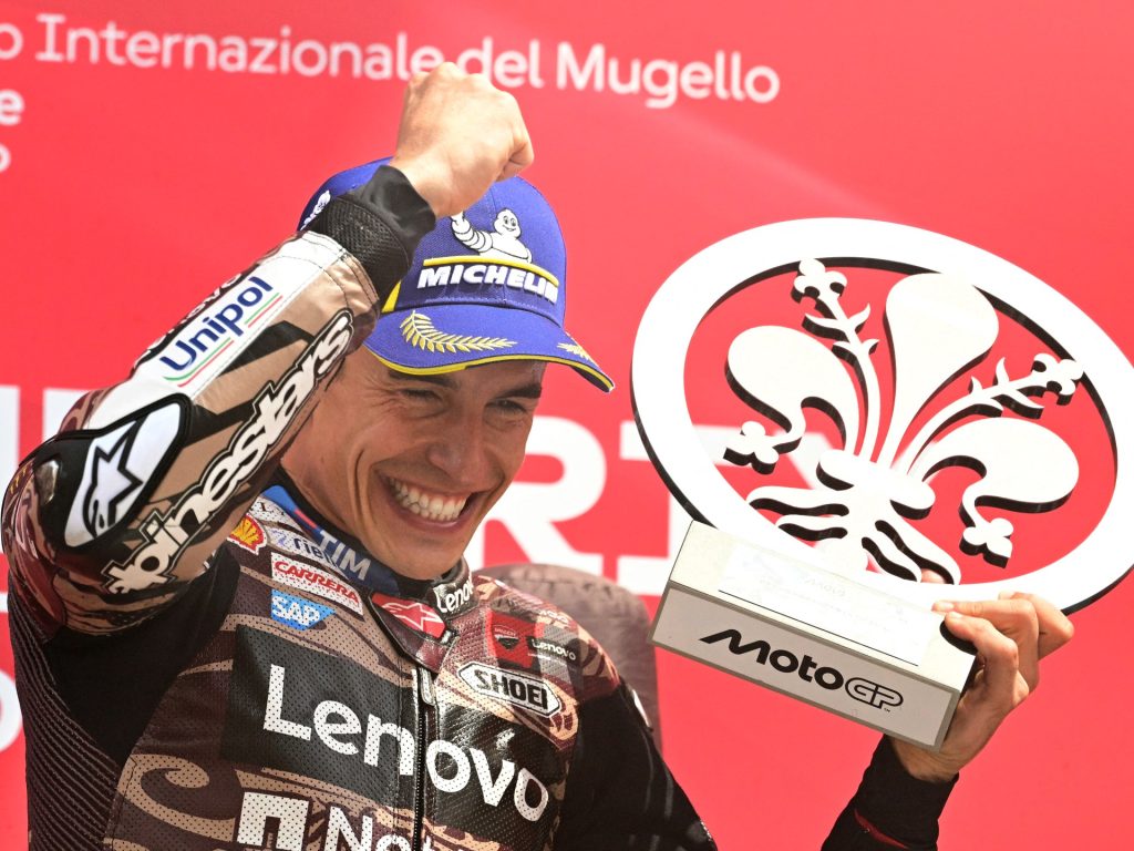 MotoGP: Marc Marquez vince il GP italiano per Ducati a Mugello