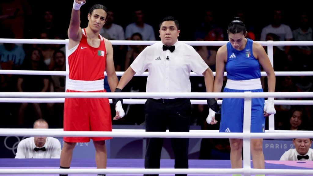 Il campione di boxe olimpico IMANE KHELIF richiede il test di genere per continuare a combattere