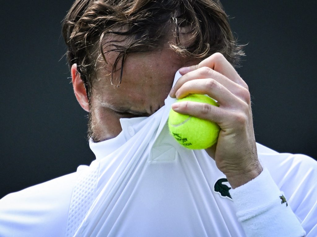 Wimbledon: Daniil Medvedev soffre di uscita da Shock First Round