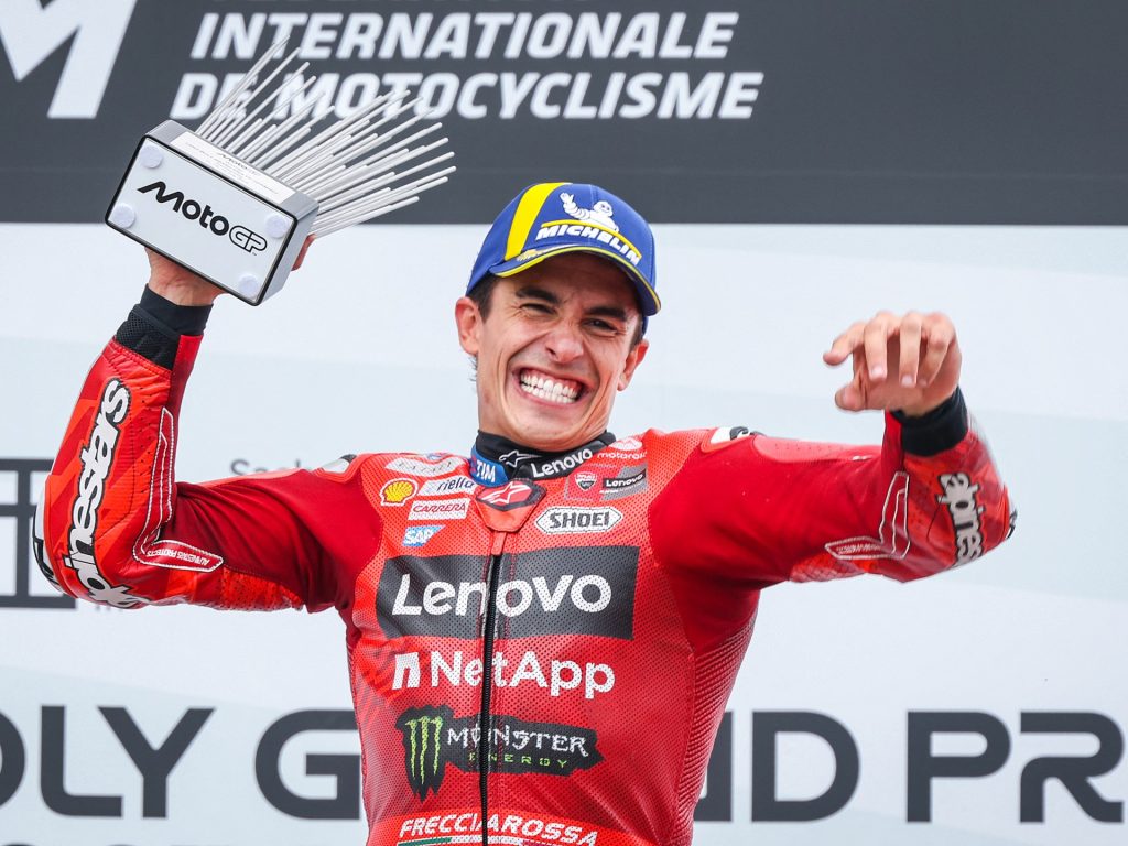 Marc Marquez vince caotico moto tedesco a Sachsenring