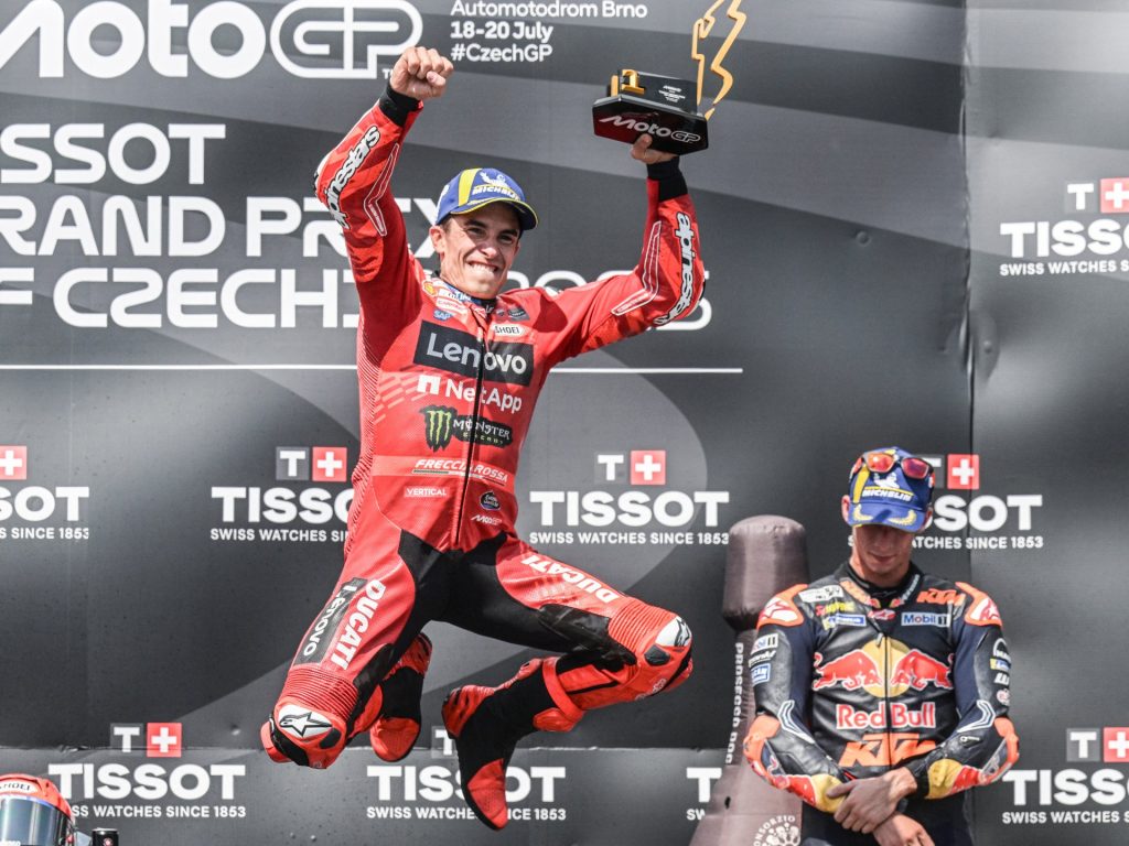 Marc Marquez vince il moto ceco a Brno, estende il vantaggio del campionato