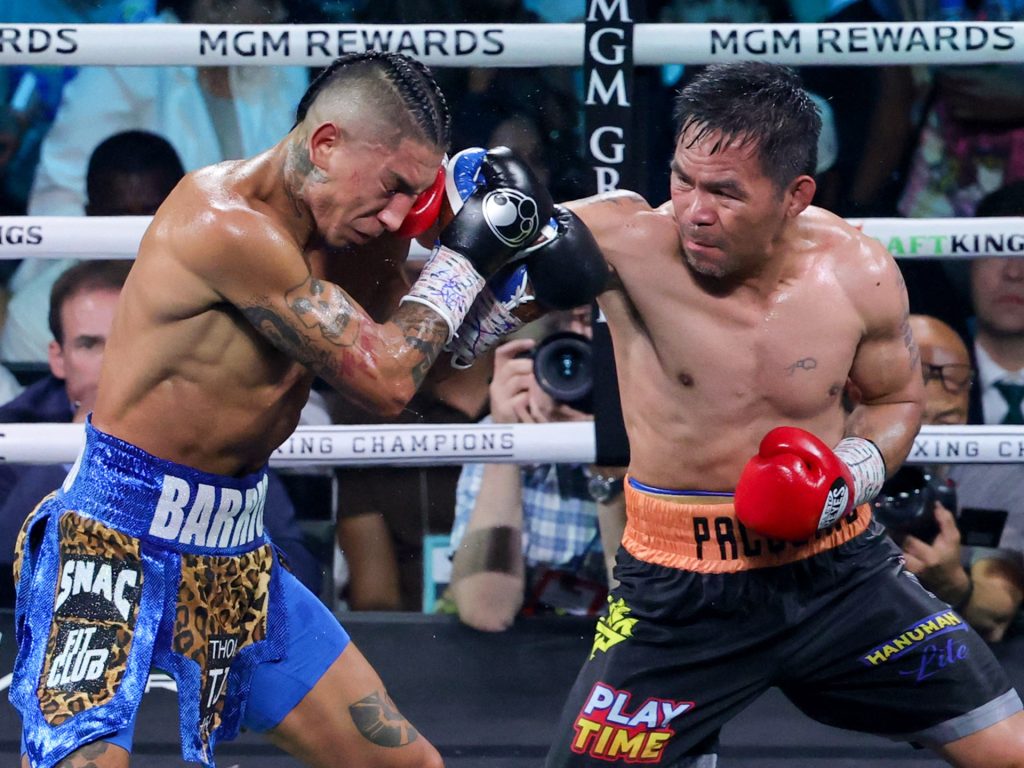 Manny Pacquiao, Mario Barrios lotta per la maggioranza