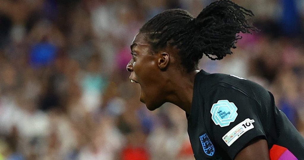 Michelle Agyemang in Inghilterra Spotlight prima della finale di Uefa Euro 2025