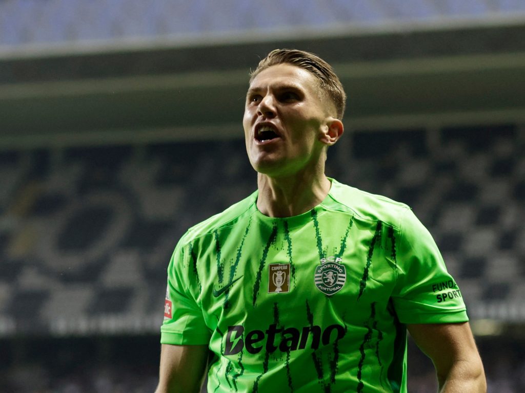 VIKTOR GYOKERES Segni per l'Arsenal di Sporting Lisbona