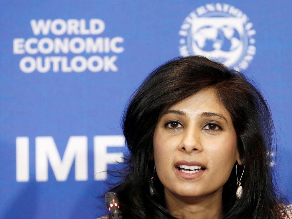 Il FMF dice che Gita Gopinath è partito alla fine di agosto per tornare ad Harvard