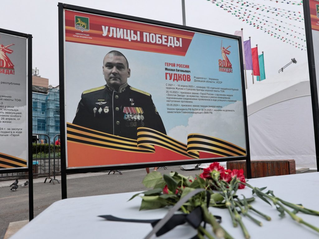 Vice capo della marina russa uccisa dall'Ucraina a Kursk, dice Mosca