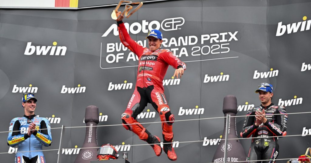 Marc Marquez estende la serie di vittorie a sei con la vittoria di MotoGP austriaca