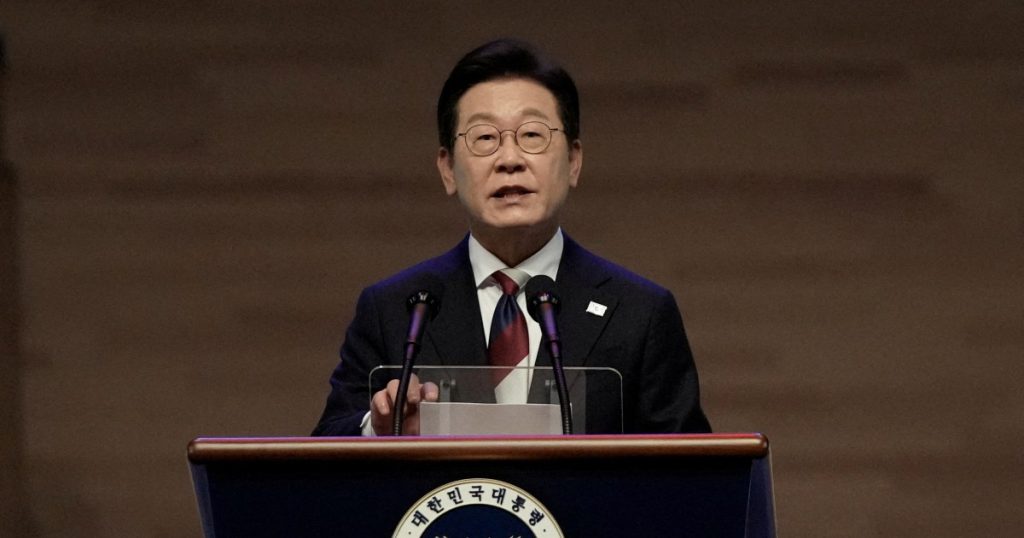 Lee della Corea del Sud si è messo a far parte di Trump, con il commercio e la sicurezza in agenda