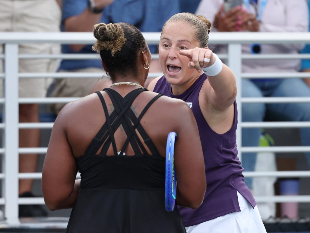 Furious Ostapenka si sfrutta a Townsend in tribunale dopo la perdita di US Open