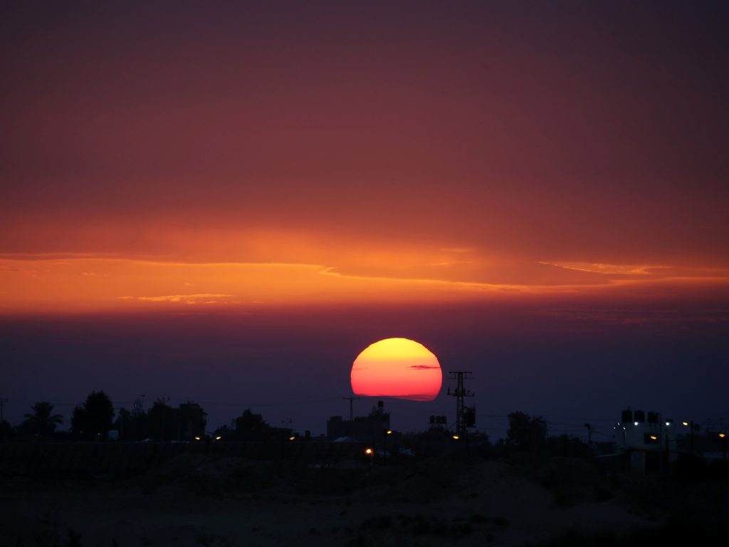 A Gaza City, stiamo salutando
