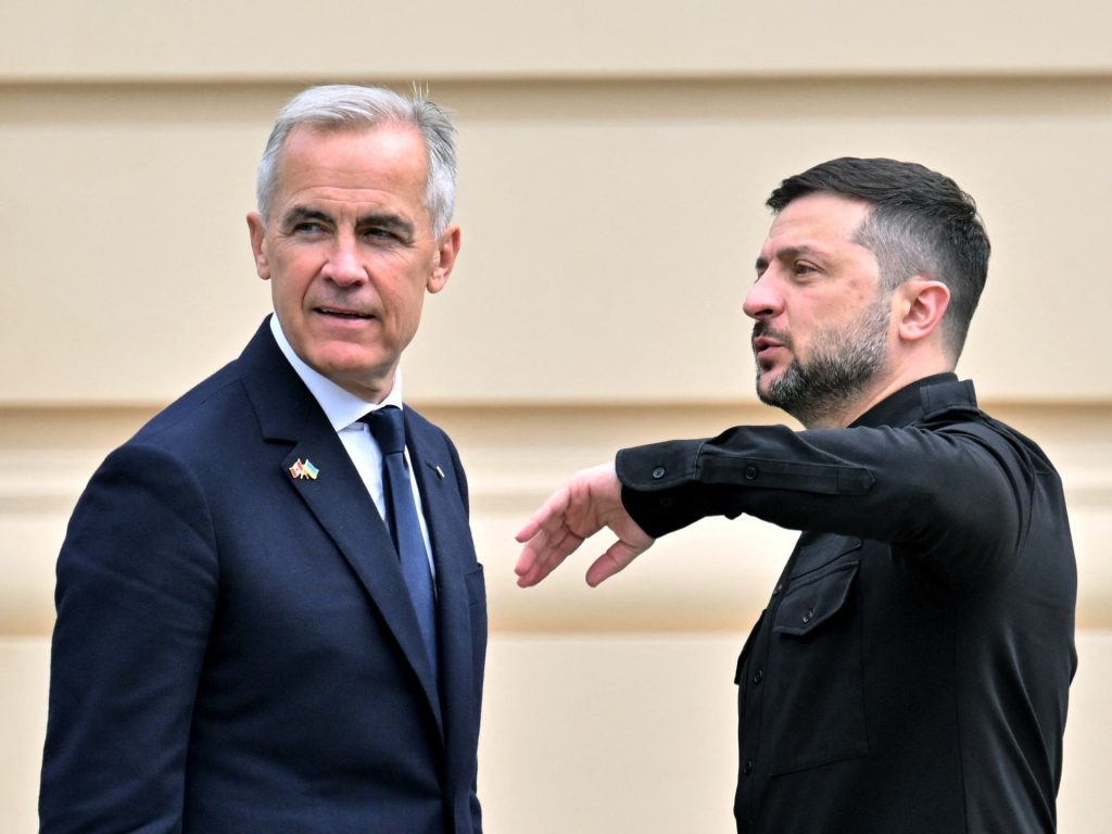 Il Canada's Carney incontra Zelenskyy, sostiene le garanzie di sicurezza per l'Ucraina