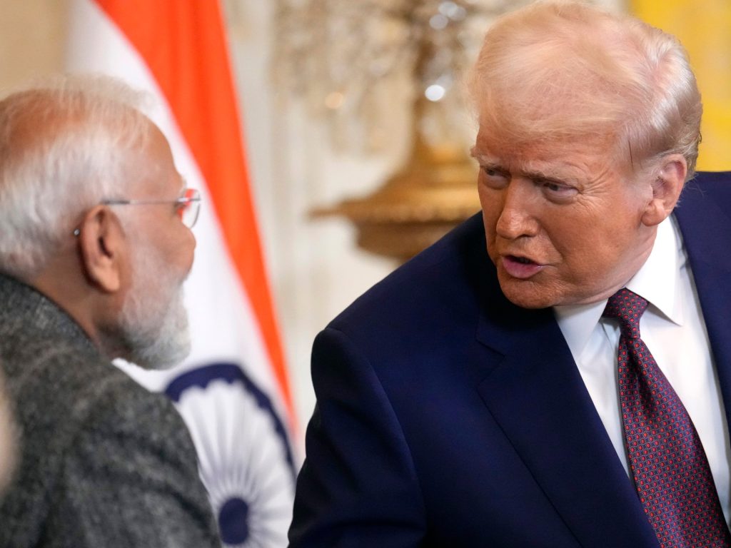 Le relazioni USA-INDIA al loro "peggio" mentre Trump schiaffeggia il 50 % delle tariffe