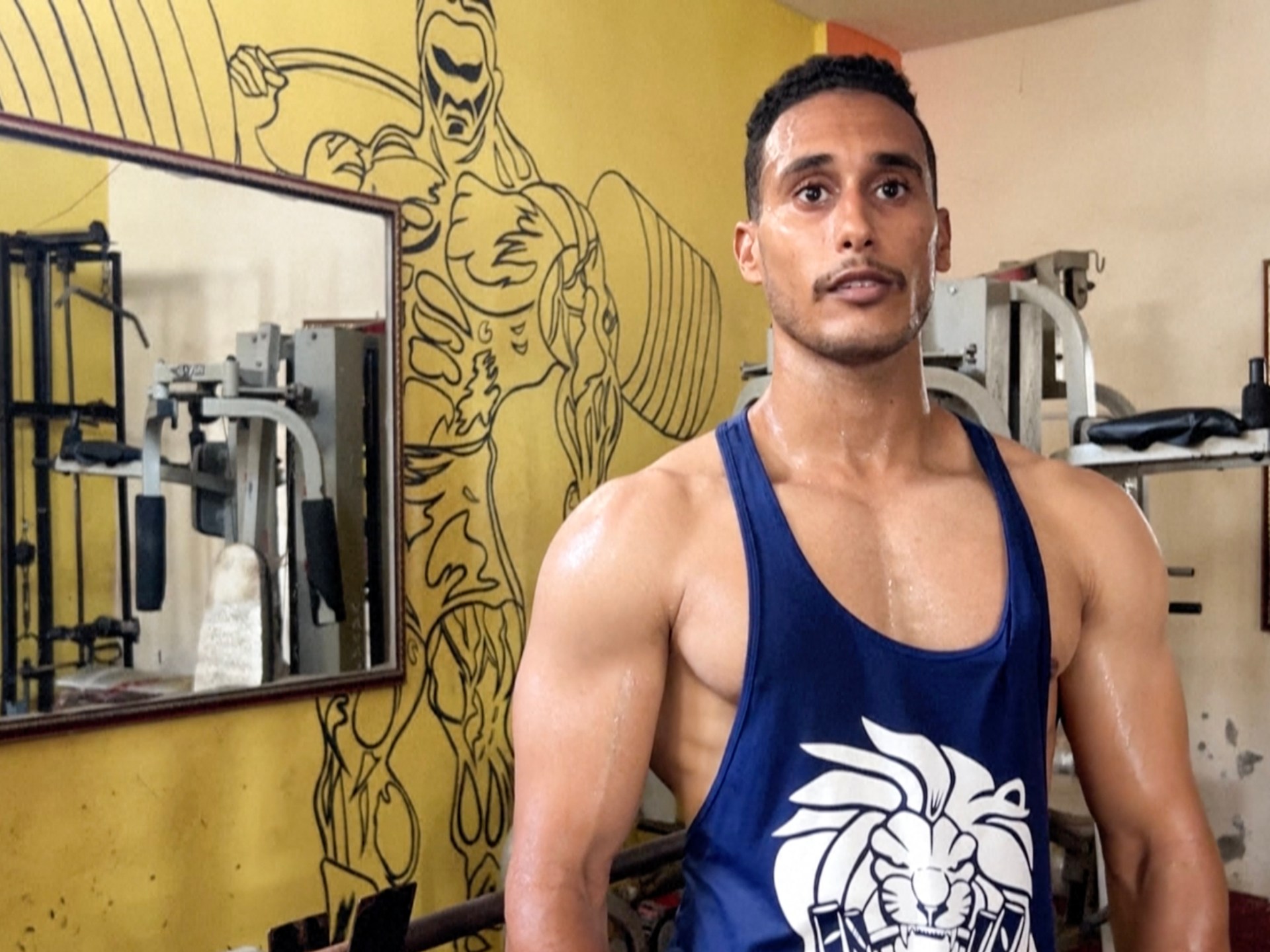 Yemeni Bodybuilder in lotta per realizzare il sogno internazionale