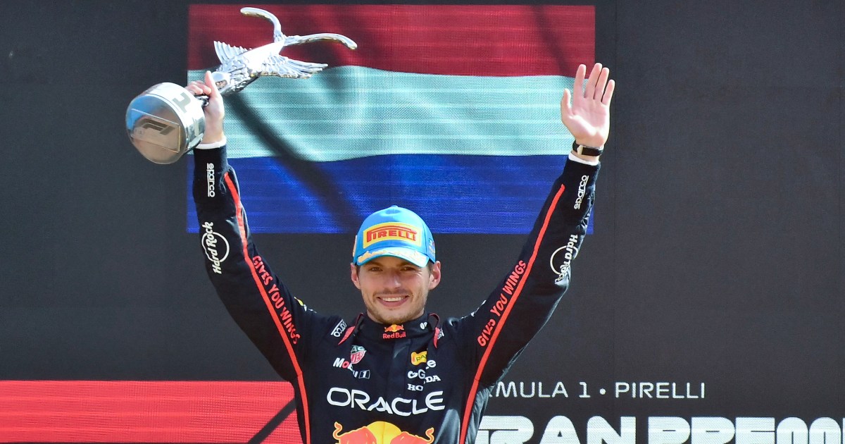 Max Verstappen vince il Gran Premio italiano F1 a Monza