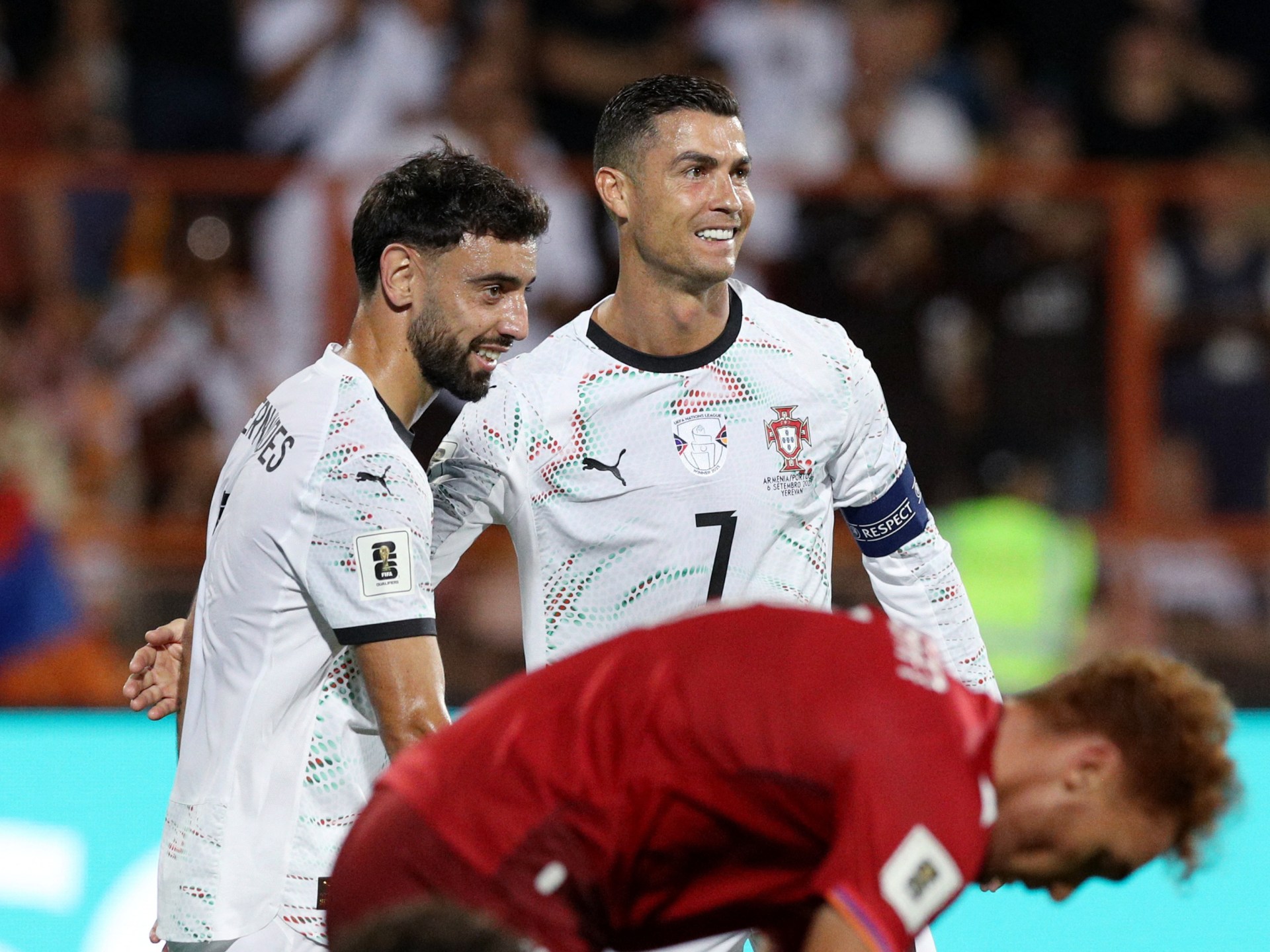 Il Portogallo ricorda Jota mentre Ronaldo conduce in World Cup Win in Armenia