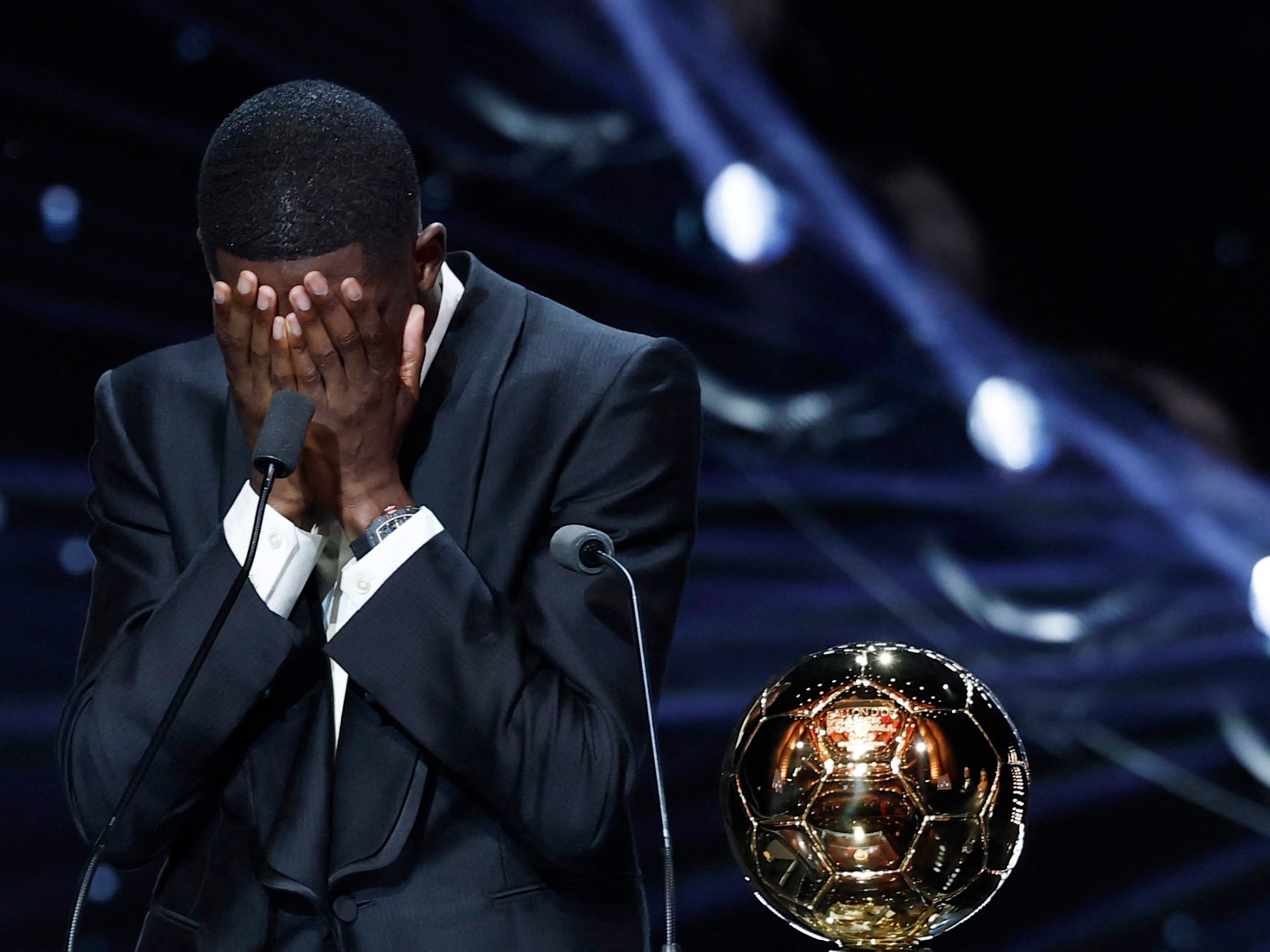 Psg's Dembele batte lo Yamal di Barca a Ballon d'Or, come Bonmati Nets Hat Trick