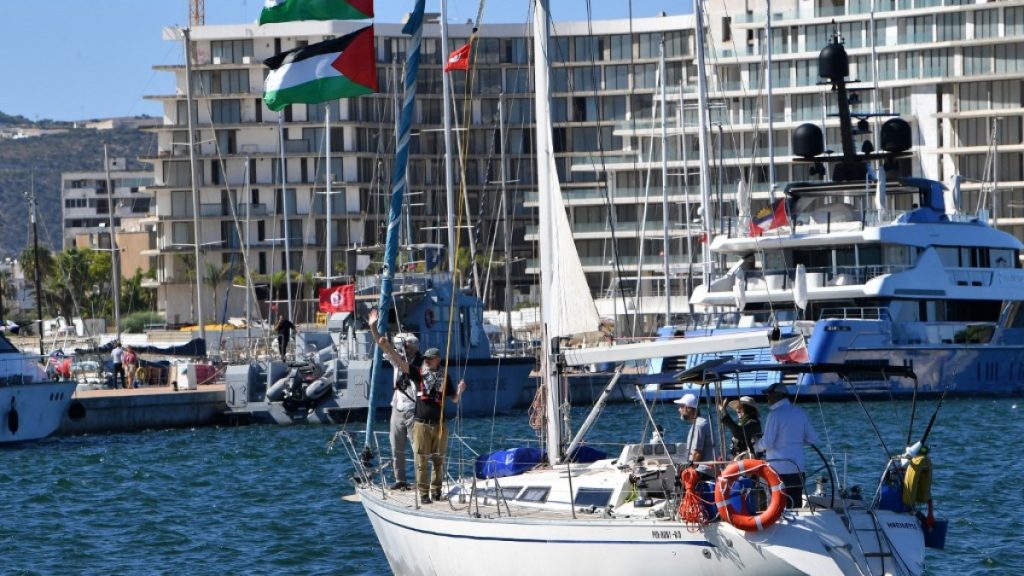 Global Sumud Flotilla scende dalla Tunisia per rompere il Gaza Siege di Israele