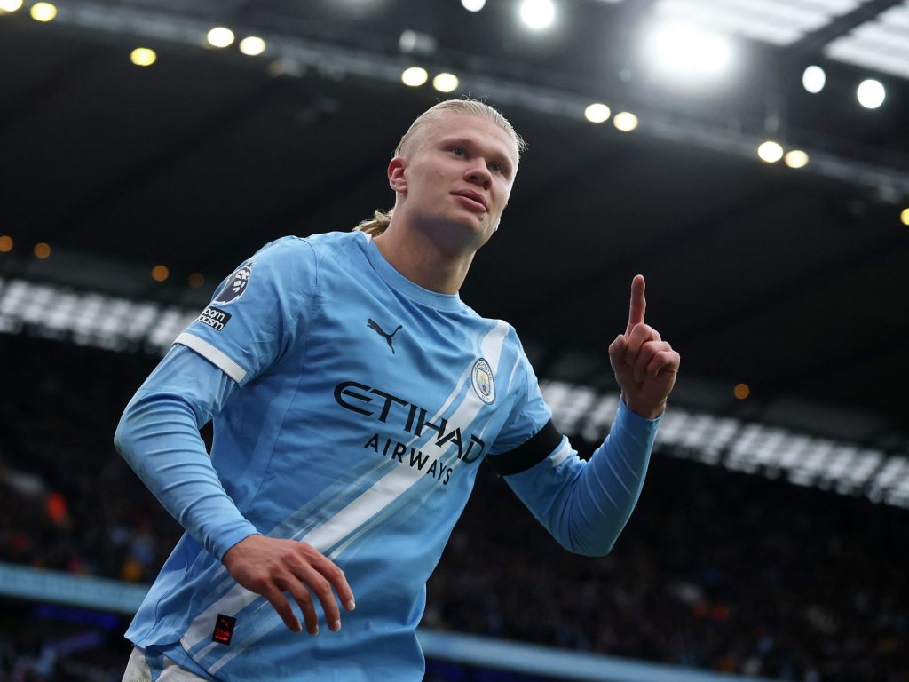 Haaland corre dilagante mentre Man City ha battuto il Man United 3-0 in Premier League