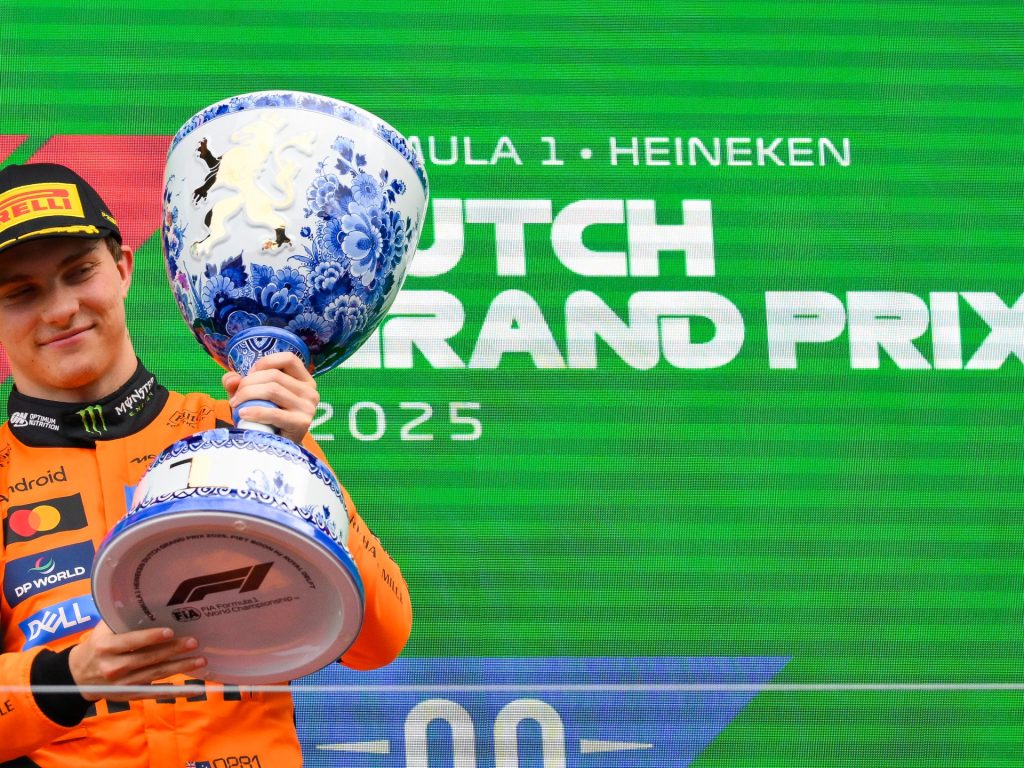 Piastri vince il gp olandese F1 mentre la McLaren di Norris si rompe