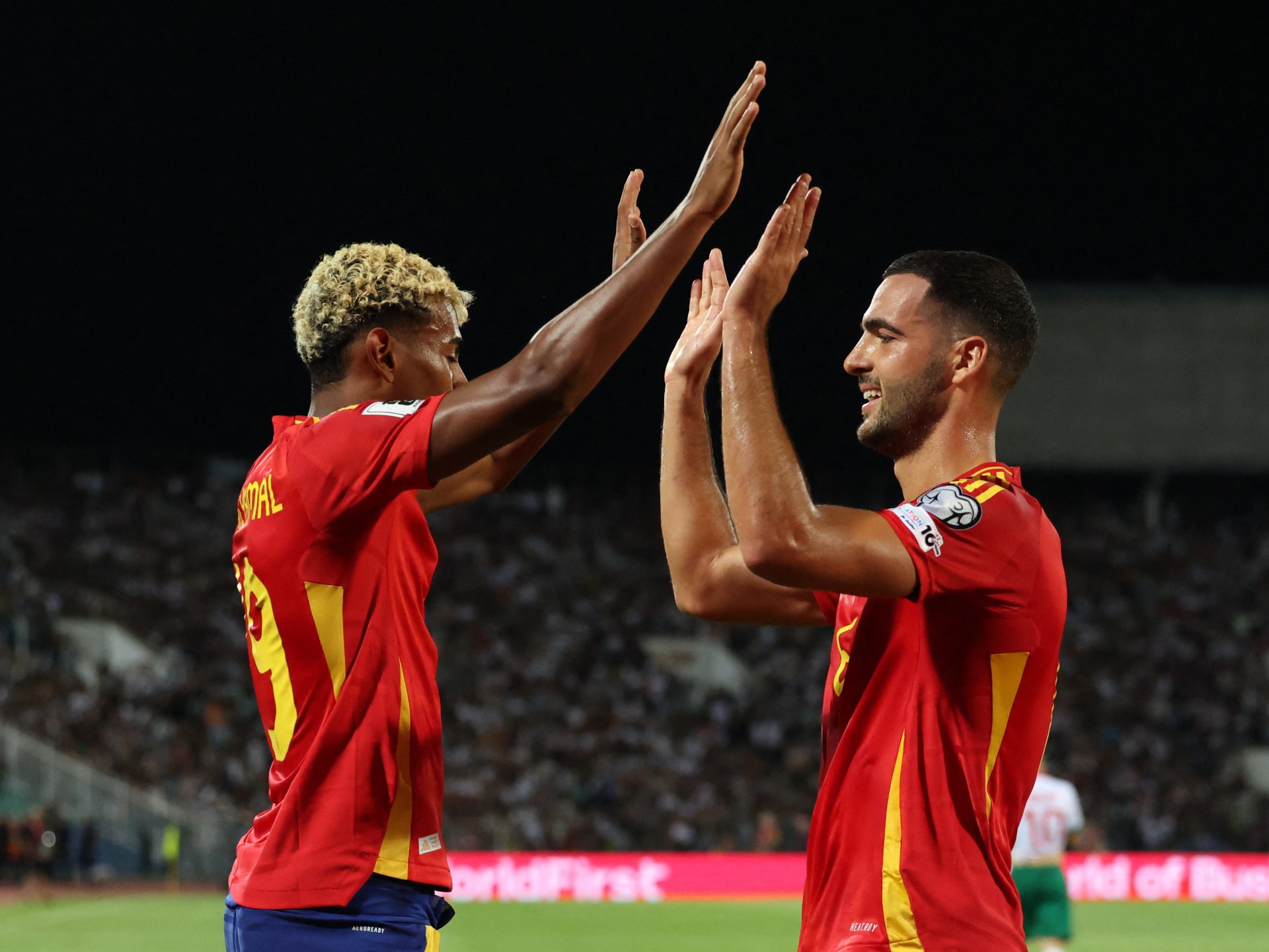 Spagna Thrash Bulgaria ma Georgia Test Turkiye nelle qualificazioni della Coppa del Mondo 2026