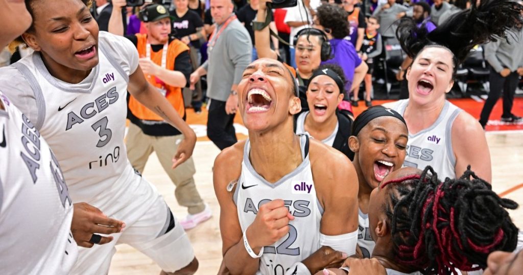 L'MVP A'ja Wilson segna 31 punti mentre gli Aces battono Mercury per il terzo titolo WNBA