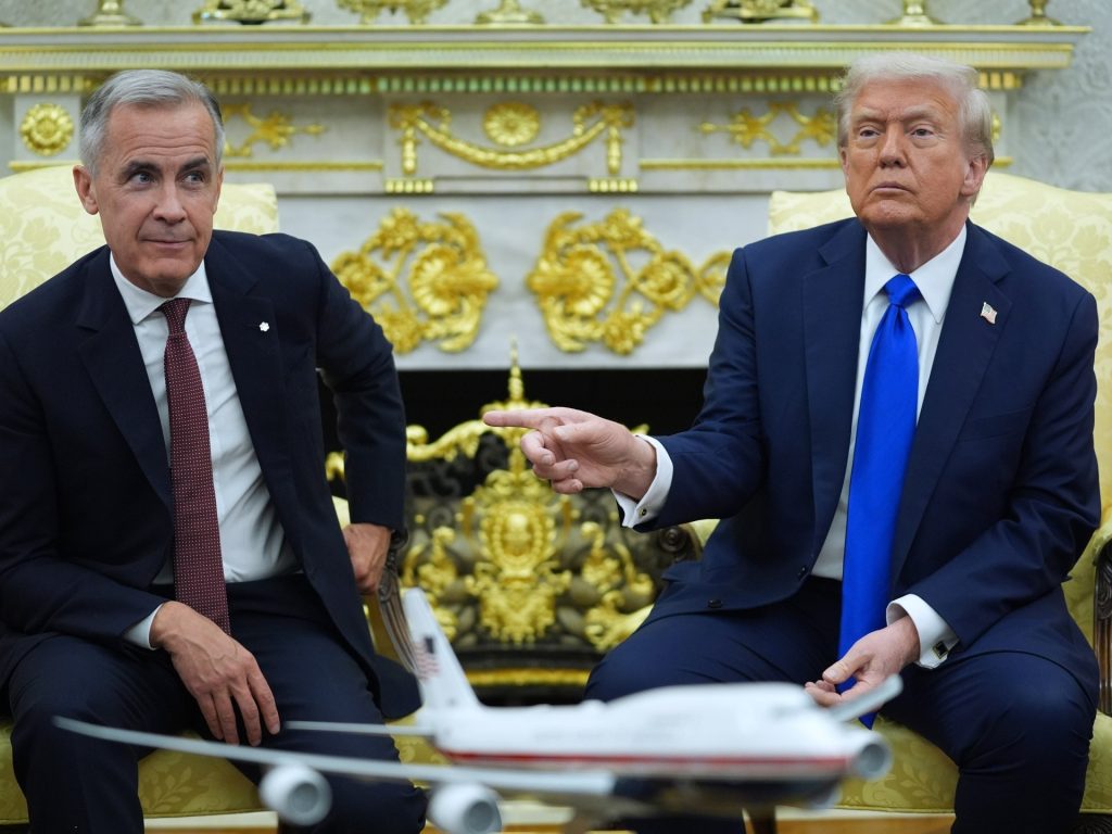 Il canadese Carney e Trump si incontrano alla Casa Bianca mentre incombono le tensioni commerciali