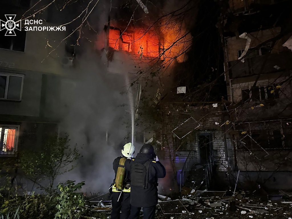 La Russia lancia un’ondata mortale di droni e attacchi missilistici in tutta l’Ucraina