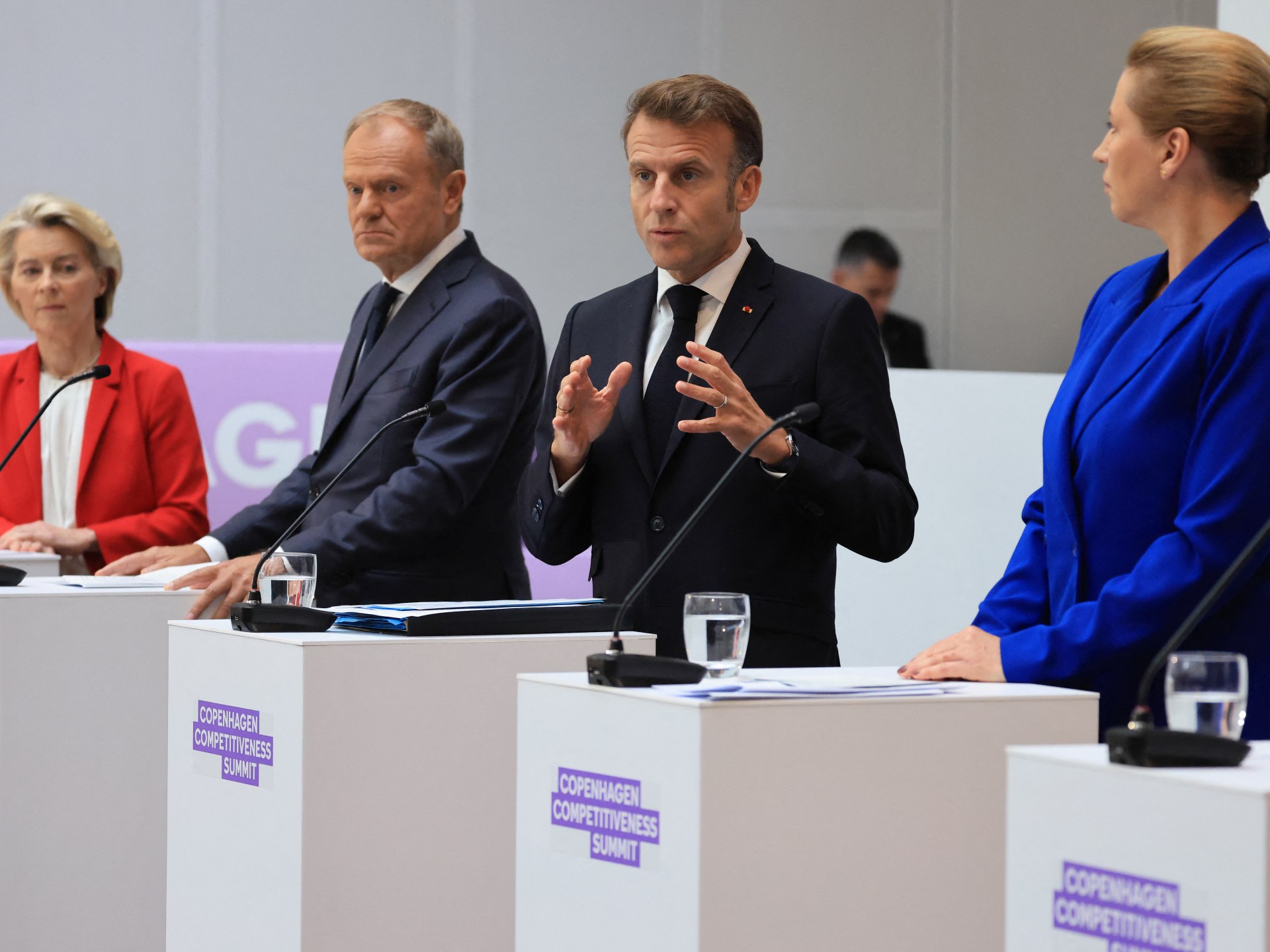 Macron, Meloni sostengono l'attenzione nel rispondere alle "provocazioni" russe