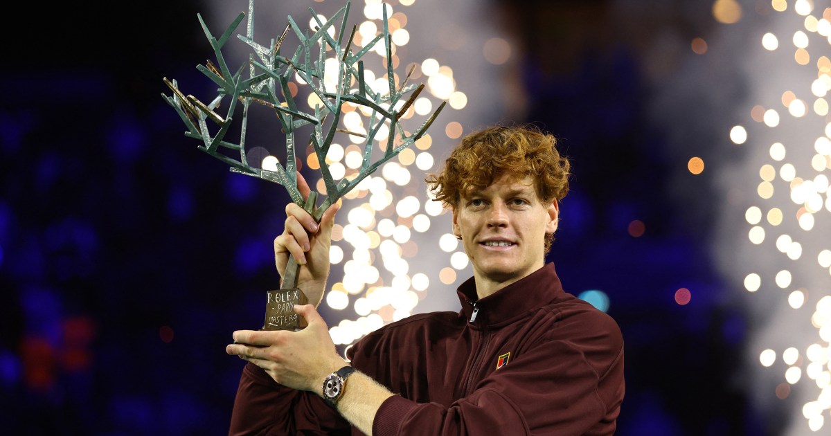 Sinner vince il Masters di Parigi riconquistando il numero 1 del mondo da Alcaraz