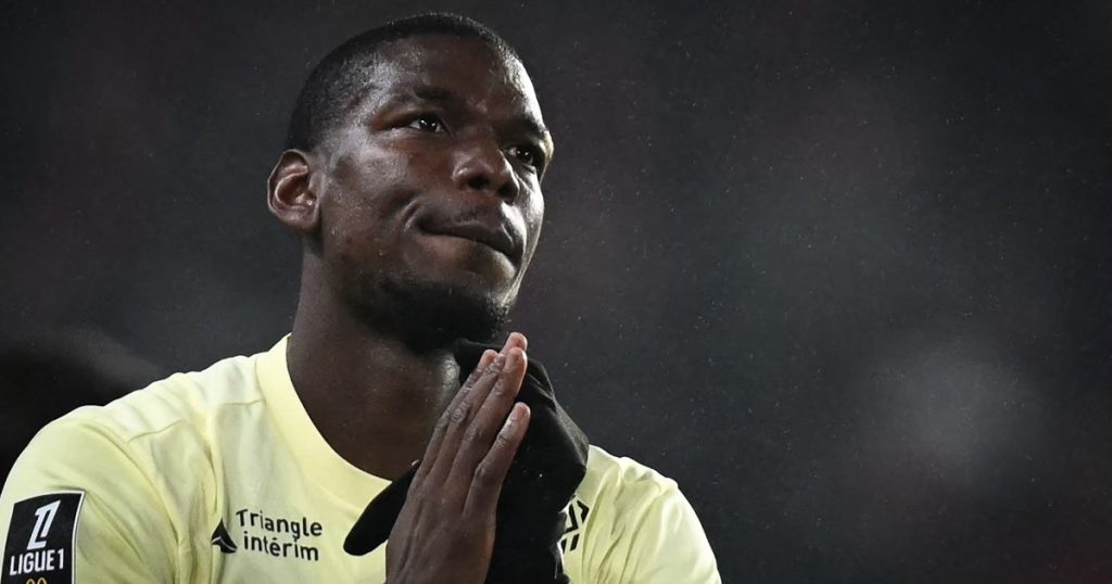 Paul Pogba ritorna dalla squalifica per doping per il debutto del Monaco in Ligue 1
