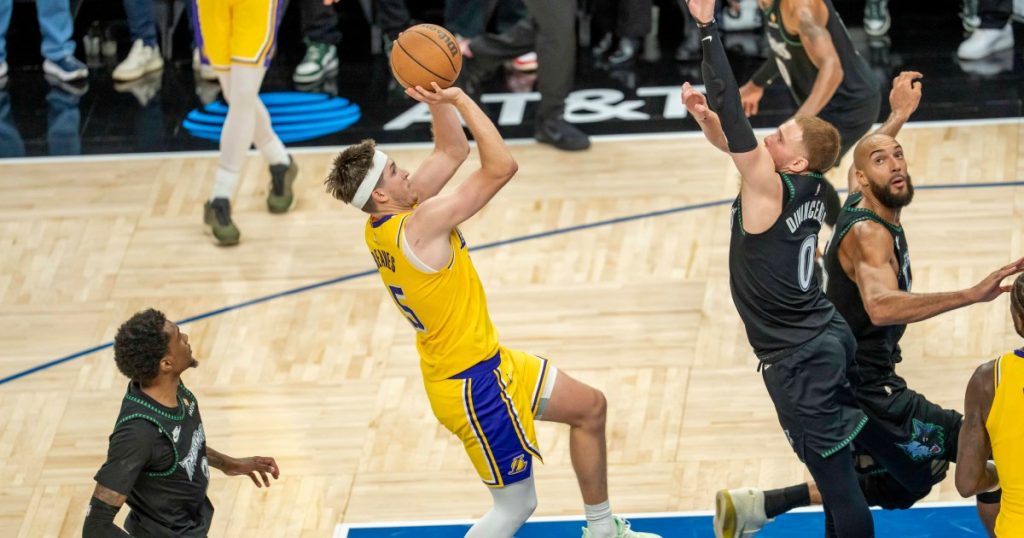 Austin Reaves, Lakers battono i Timberwolves alla sirena