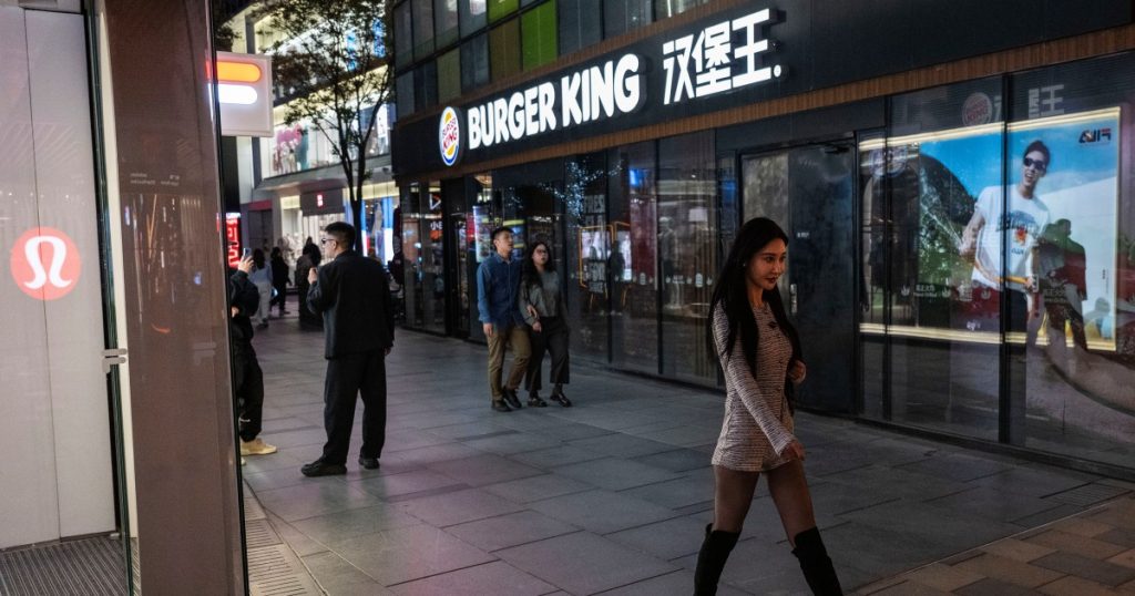 Burger King triplica i punti vendita in Cina nell'ambito di un piano di joint venture
