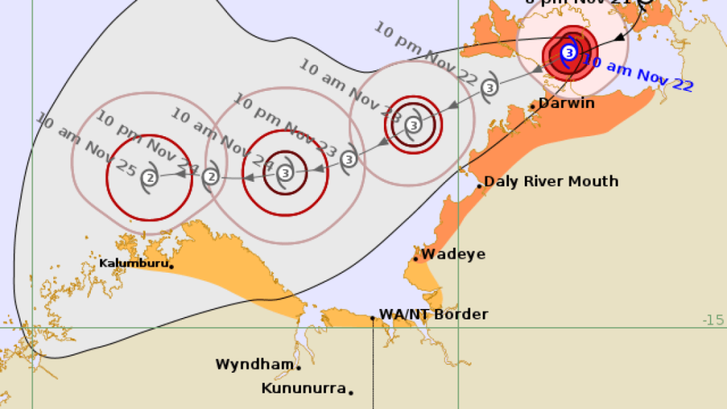 Il Territorio del Nord australiano si prepara al ciclone tropicale Fina