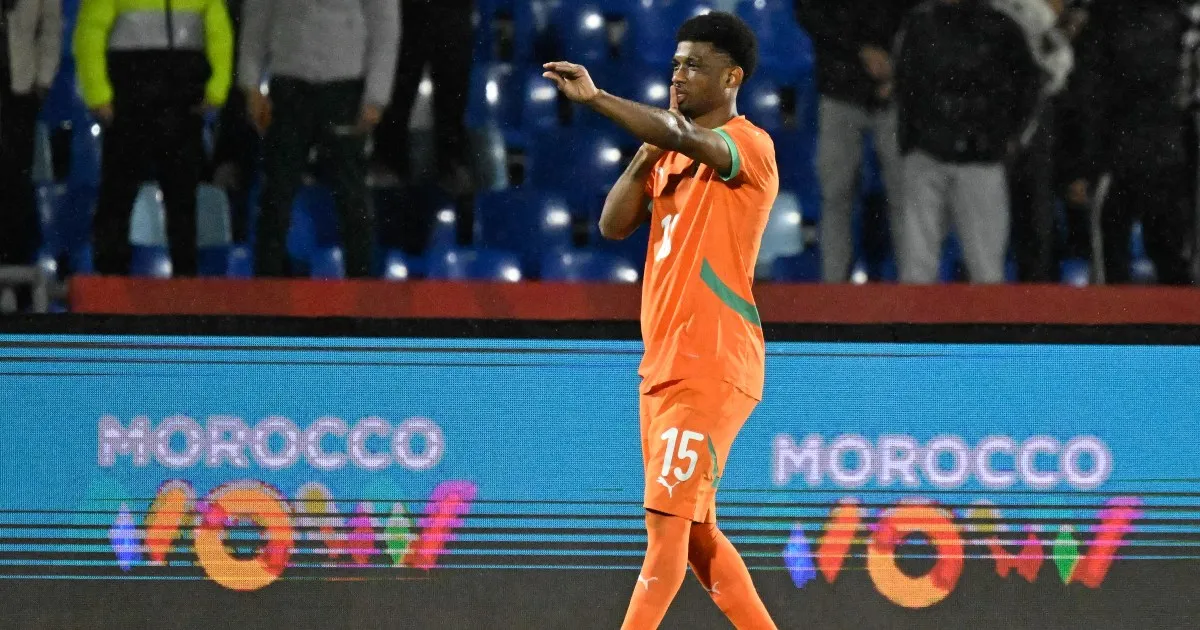 Amad Diallo segna un gol nella vittoria della Costa d'Avorio contro il Mozambico all'AFCON