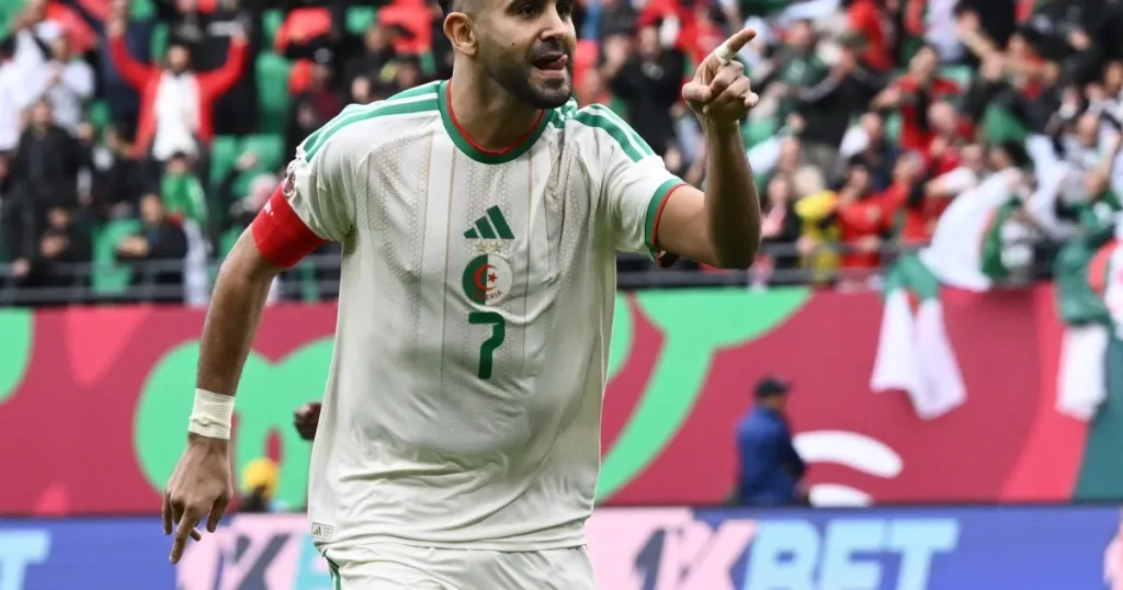 La doppietta di Mahrez avvia l'Algeria verso la vittoria dell'AFCON 2025 contro il Sudan