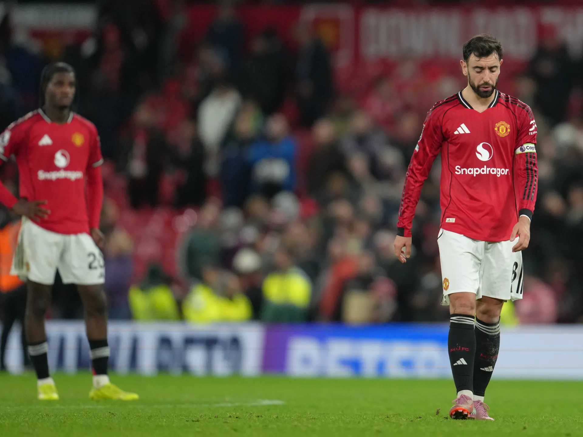 Bruno Fernandes del Man Utd è "impossibile" da sostituire, dice Amorim
