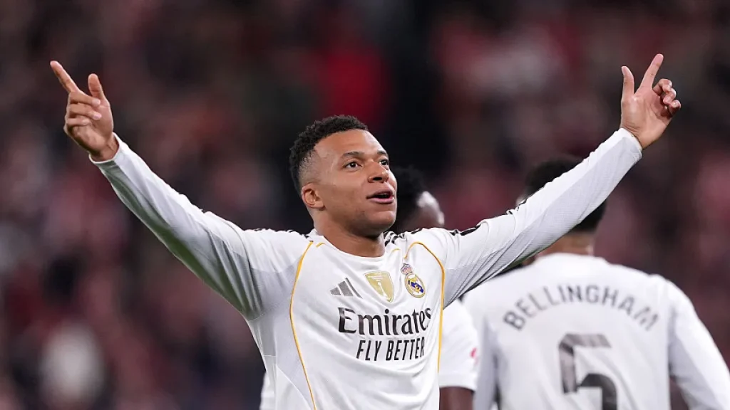 Mbappe brilla mentre il Real Madrid batte l'Athletic per chiudere sul Barcellona