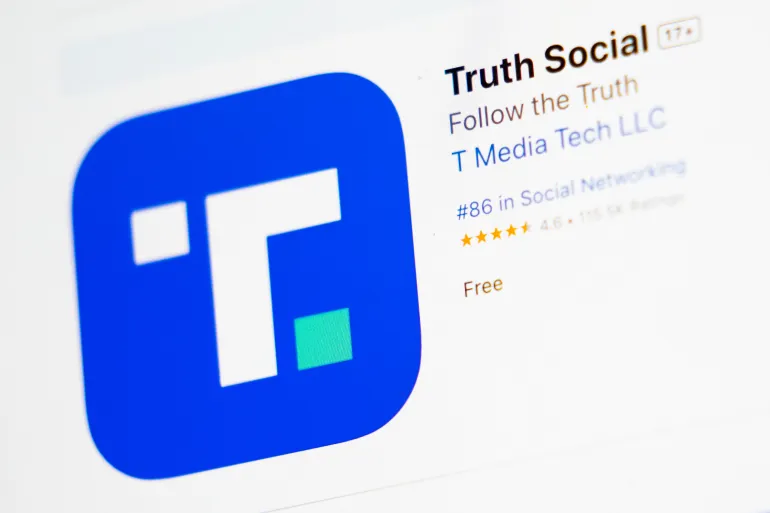 Il logo di Truth Social