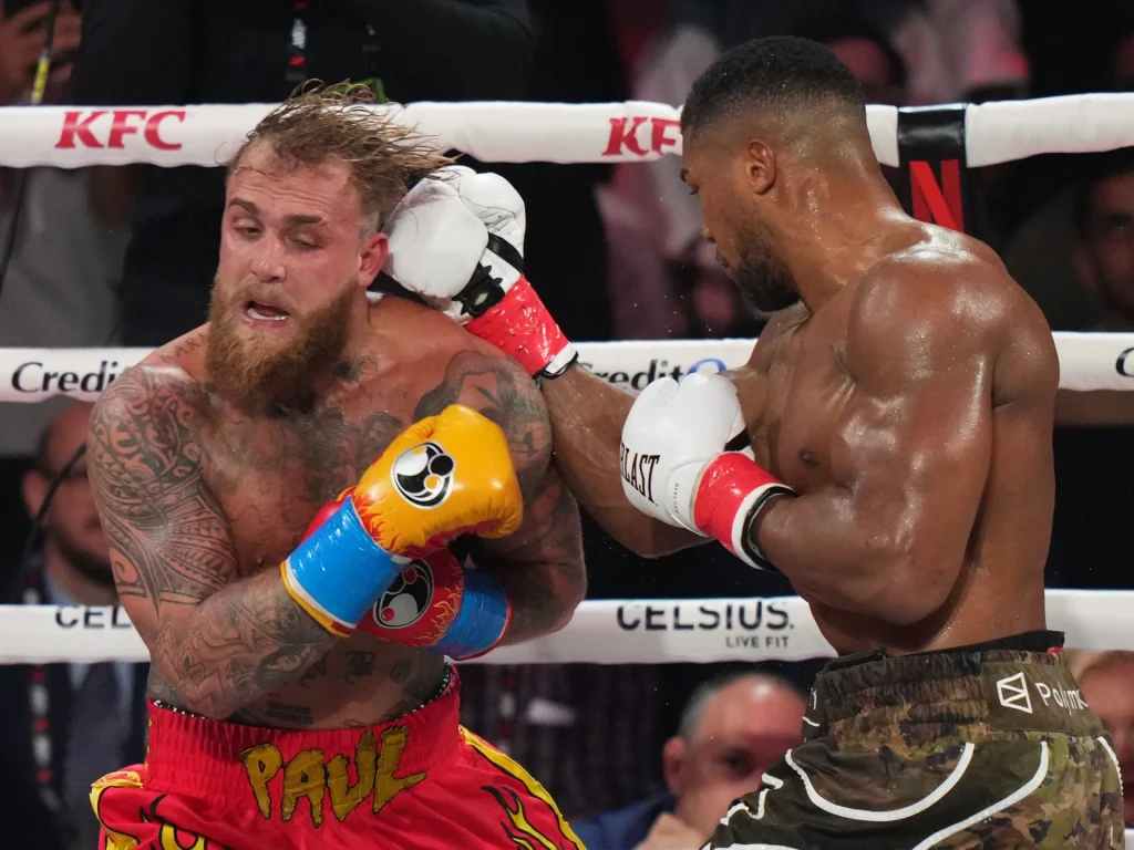 Jake Paul perde la classifica dei pesi leggeri WBA dopo la sconfitta contro Anthony Joshua