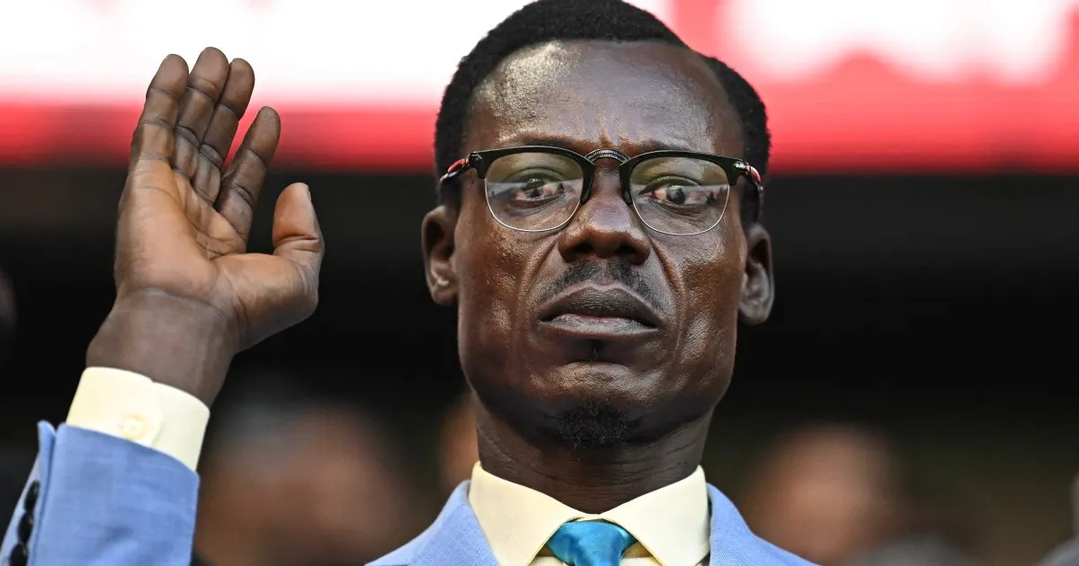 Il superfan della Repubblica Democratica del Congo Mboladinga "Lumumba Vea" lascia l'AFCON come un eroe