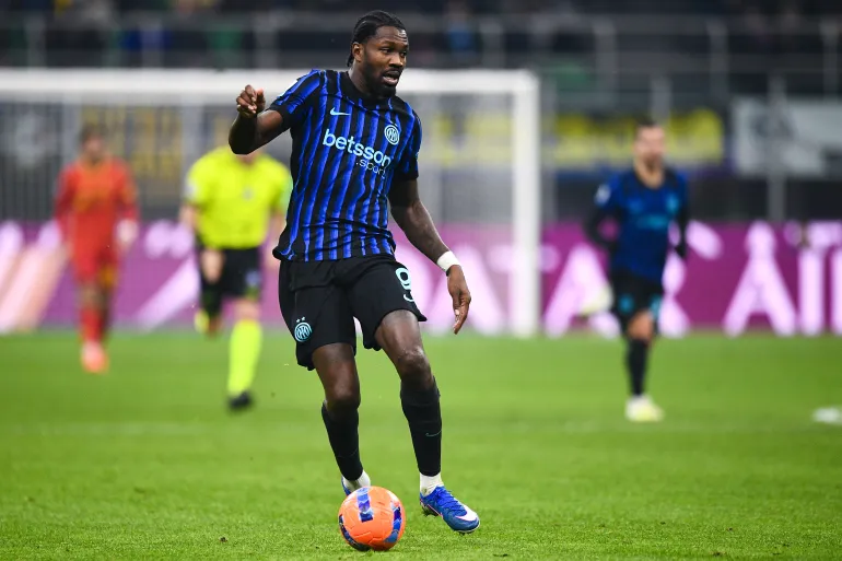 Marcus Thuram in azione.