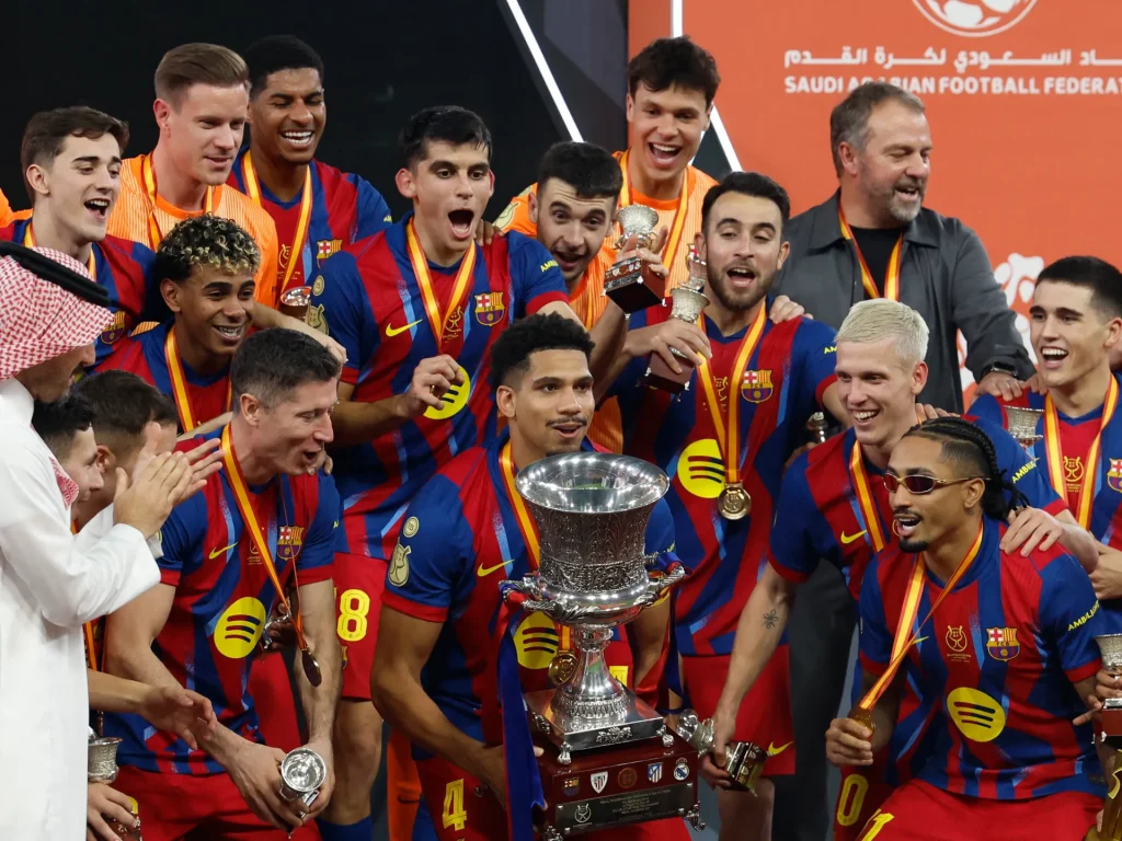 Il Barcellona batte il Real Madrid a El Clasico e conserva la Supercoppa spagnola